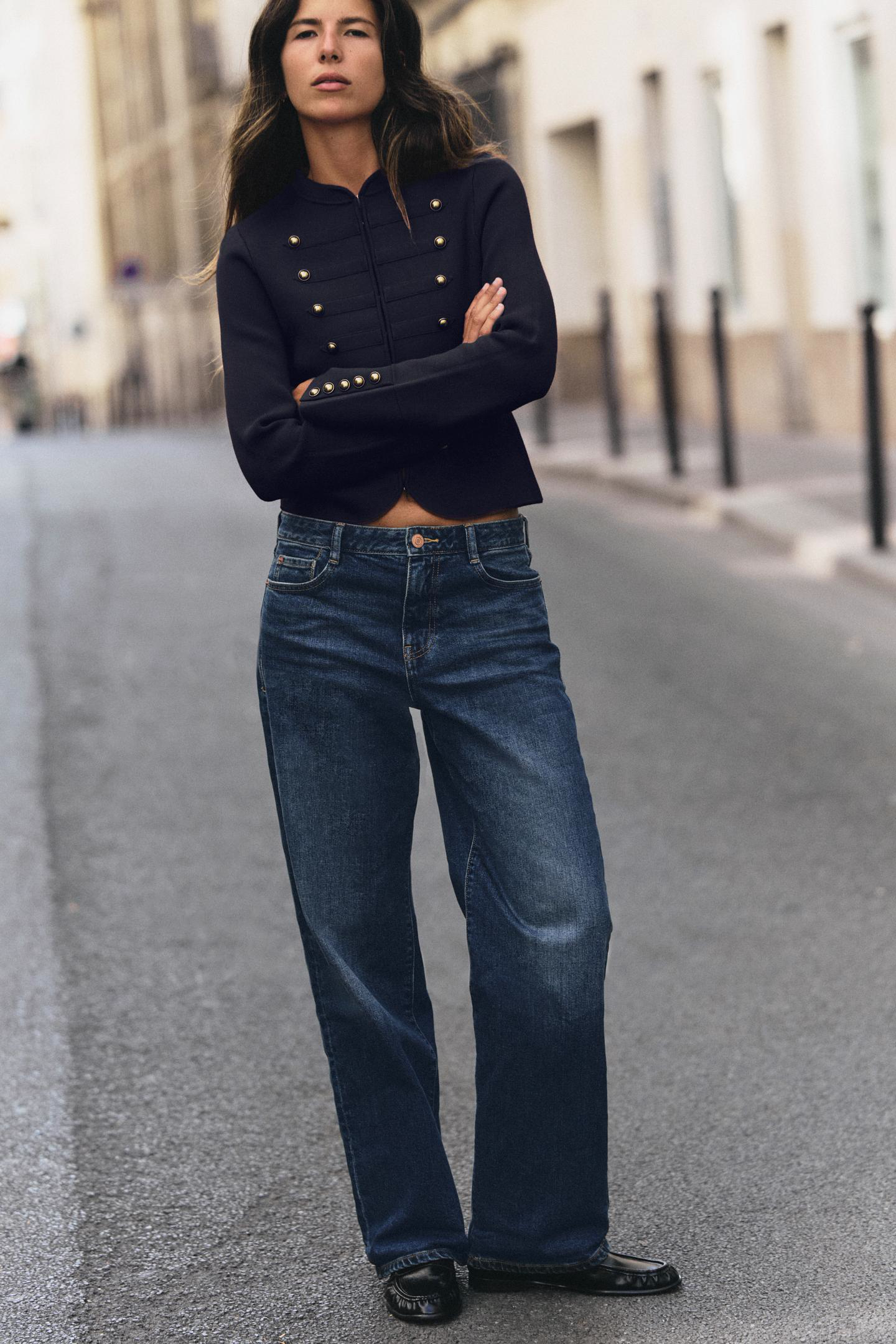 Zara button jacket